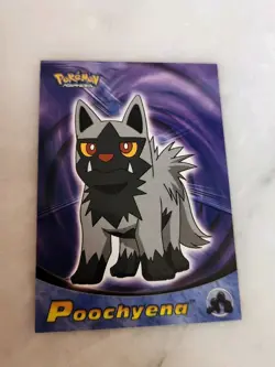 2003 Topps Pokemon Advanced Series Poochyena Dark Type Card #64 - Image 1