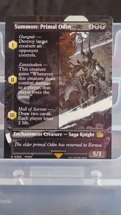 Summon: Primal Odin (Borderless) Final Fantasy Regular - Image 1