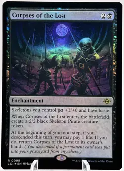 Corpses of the Lost 0098 Foil Lost Carverns of Ixalan LCI MTG NM - Image 1