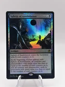 Sphere of Annihilation 121/281 Foil Adventures in the Forgotten Realms MTG NM - Image 1