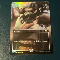 Jet Medallion (Borderless) Modern Horizons 3 Foil Magic the Gathering - Image 1