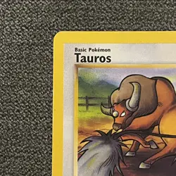 Tauros 47/64 Uncommon 1st Edition LP - Jungle WOTC Vintage Pokemon TCG - Image 3