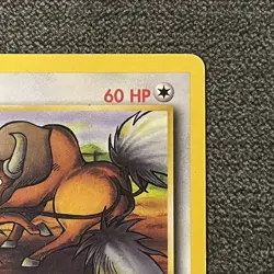 Tauros 47/64 Uncommon 1st Edition LP - Jungle WOTC Vintage Pokemon TCG - Image 4
