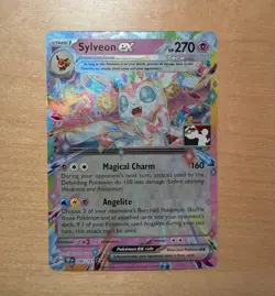Sylveon ex 086/191 Pokemon Play! Prize Pack Series 7 Play Stamp NM - Image 1