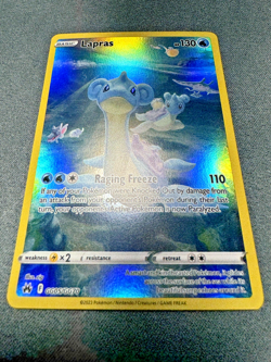 Lapras GG05/GG70 Crown Zenith: Galarian Gallery Holo Pokemon NEAR MINT - Image 1