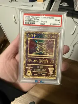 🔥 2000 Pokemon Game Promo – Ancient Mew – PSA9 – Older PSA Label – 4 Swirls🔥 - Image 1