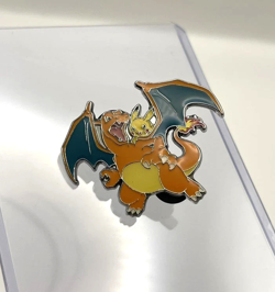 Pokemon Celebrations Enamel Pin 25th Anniversary Charizard Pikachu UPC - Image 1