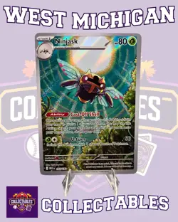 Ninjask 137/132 Me01: Mega Evolution Holo Free Shipping Pokemon NM - Image 1