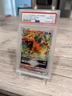 2022 Pokemon Charizard VSTAR #014 Japanese VSTAR Universe PSA 10 Gem Mint - Image 2