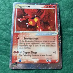 Magmar ex 100/109 Ruby Sapphire Holo Foil Rare Pokemon TCG - Image 1