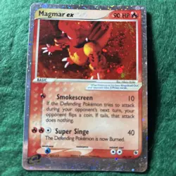 Magmar ex 100/109 Ruby Sapphire Holo Foil Rare Pokemon TCG - Image 2