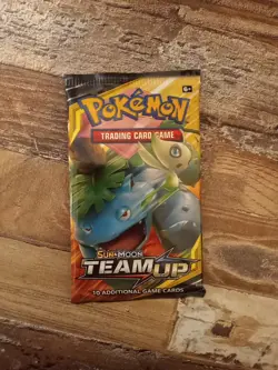 Pokemon Sun & Moon Team Up Booster Pack x1 - Image 1