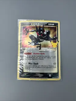 Pokemon TCG Greninja Star SWSH144 Celebrations Black Star Promo Sealed🔥 - Image 1