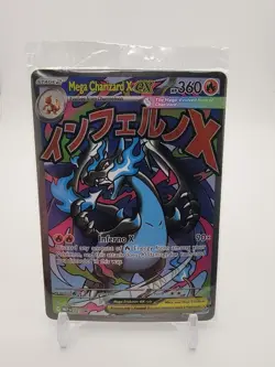 Pokemon Mega Charizard X EX 023 & Oricorio EX 024 Black Star Promo Sealed Pack - Image 1
