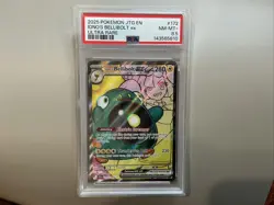 Ionos Bellibolt EX 172/159 Journey Together Ultra Rare Full Art Pokemon PSA 8.5 - Image 1