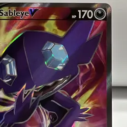 Pokemon TCG Sword Shield Base Set Sableye V Full Art 194/202 NM One Owner - Image 3