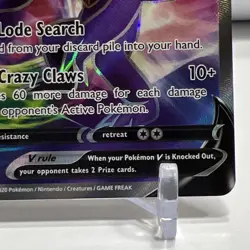 Pokemon TCG Sword Shield Base Set Sableye V Full Art 194/202 NM One Owner - Image 5