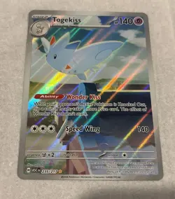 Togekiss 235/217 Pokemon TCG Ascended Heroes Illustration Rare NM Pack To Sleeve - Image 2