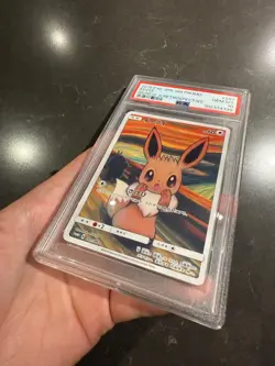 Pokemon Eevee Scream Munch Retrospective JPN Full Art Promo 287/SM-P PSA 10 - Image 4