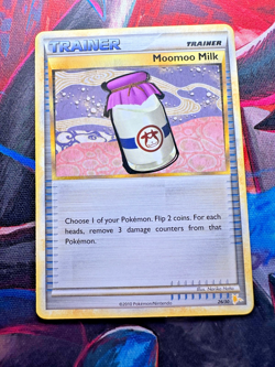 Moomoo Milk 26/30 HGSS Trainer Kit: Gyarados & Raichu - LP - Pokemon - Image 1