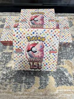 Pokemon TCG: Scarlet & Violet - 151 Booster Box - 20 Packs Japanese 4521329346038 - Image 1