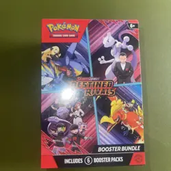 Pokemon TCG: S&V Destined Rivals Factory Sealed Booster Bundle Box - Image 1