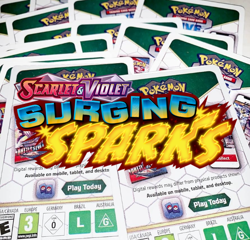 Pokemon TCG Surging Sparks Codes Instant Delivery - Image 1