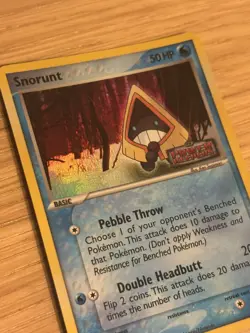 Snorunt Holo STAMPED Pokemon Power Keepers 2007 #64 FREE SHIPPING - Image 3