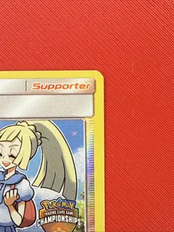 Pokemon Regional Championships Promo Holo Lillie 125a/156 LP - Image 3