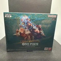 OP-08 Two Legends Booster Box One Piece TCG English Factory Sealed *Small Ding* - Image 1