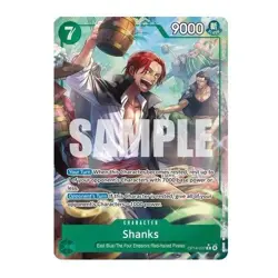 One Piece English - Shanks (Alternate Art) - OP14-027 - R- NM - Image 1