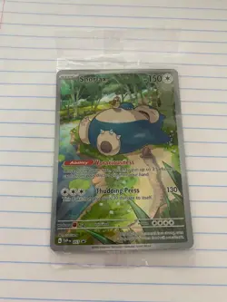 Pokemon Snorlax 051 Sv: Scarlet & Violet Promo Cards Holo 151 (Sealed) - Image 1