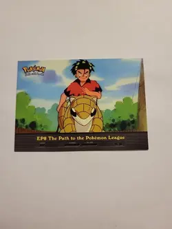 EP8 The Path to the Pokemon League Pokemon Topps Card (Series 2) - Image 1