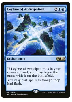 1x MTG Leyline of Anticipation - Core Set 2020 Rare! NM Mint! - Image 1