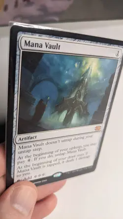 Mtg Magic the Gathering Mana Vault #308 Double Masters 2022 NM - Image 1