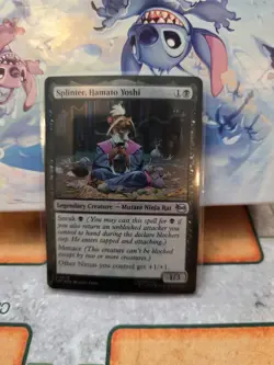 NM Foil Splinter, Hamato Yoshi, MTG, TMNT, Magic the Gathering, 79 - Image 1