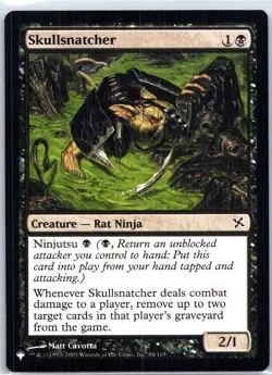MTG The List Reprints #84 Skullsnatcher - Image 1