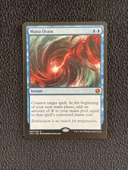 MTG Mana Drain Iconic Masters 065/249 Magic the Gathering regular NM - Image 1