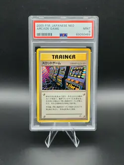Pokemon 2000 Neo Arcarde Game japanese PSA 9. Vintage Banned Artwork. - Image 1