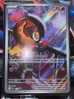 Pokemon Card Promos Phantasmal Flames Reshiram Stamped Promo & Charcadet Sealed - Image 3