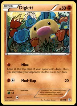 Pokemon - Diglett #38/83 - Generations Common - Image 1