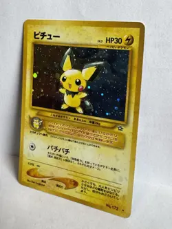 Pokemon Pichu TCG Neo Genesis No.172 Rare Japanese Holo Card - Image 3
