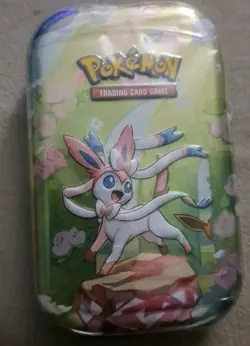Pokemon TCG Prismatic Evolutions Mini Tin Sylveon - Brand New - Image 1