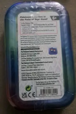 Pokemon TCG Prismatic Evolutions Mini Tin Sylveon - Brand New - Image 2