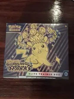 Pokemon TCG - Surging Sparks Elite Trainer Box ETB ( factory sealed ) - Image 1
