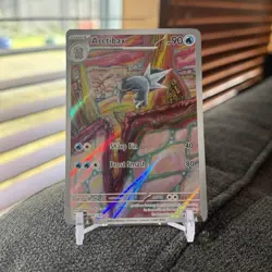 Pokemon Arctibax Illustration Rare Full Art Holo 209/193 Sv02: Paldea Evolved - Image 1