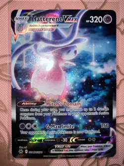 Hatterene VMAX GG47/GG70 Pokemon Crown Zenith: Galarian Gallery Full Art Holo NM - Image 1