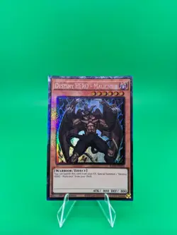Yu-Gi-Oh! Destiny Hero - Malicious RA03-EN001 Prismatic Collector's Rare - Image 1