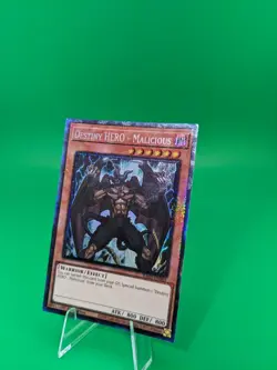 Yu-Gi-Oh! Destiny Hero - Malicious RA03-EN001 Prismatic Collector's Rare - Image 4