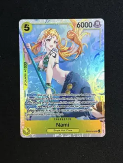 Nami EB03-053 Super Rare Extra Booster Heroines Edition One Piece NM - Image 1